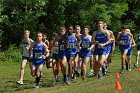 Wheaton MXC vs Babson  Wheaton College Men’s Cross Country vs Babson College. - Photo By: KEITH NORDSTROM : Wheaton, XC